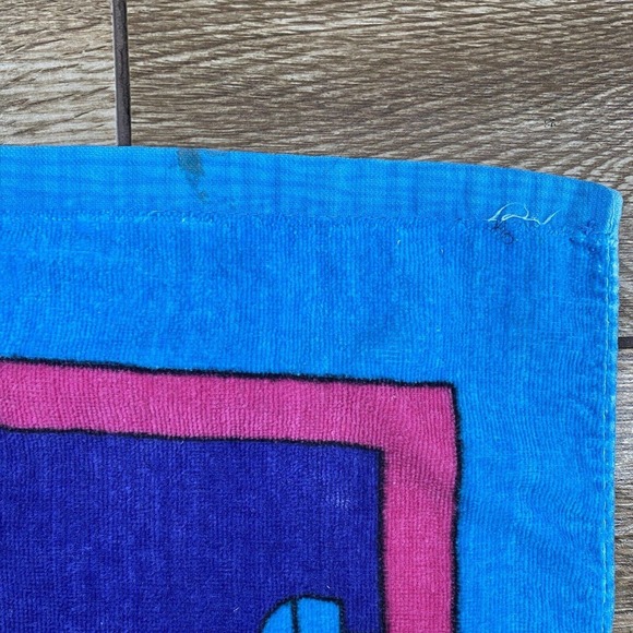 Vintage Cathy Guisewite Beach Towel 80s 90s Single Pretty Female - Picture 10 of 11